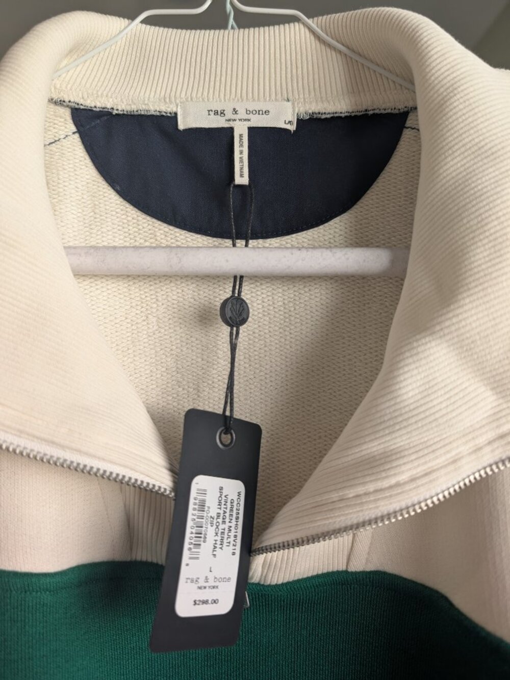 NWT Rag & Bone Colorblock Sweater - Picture 2 of 5